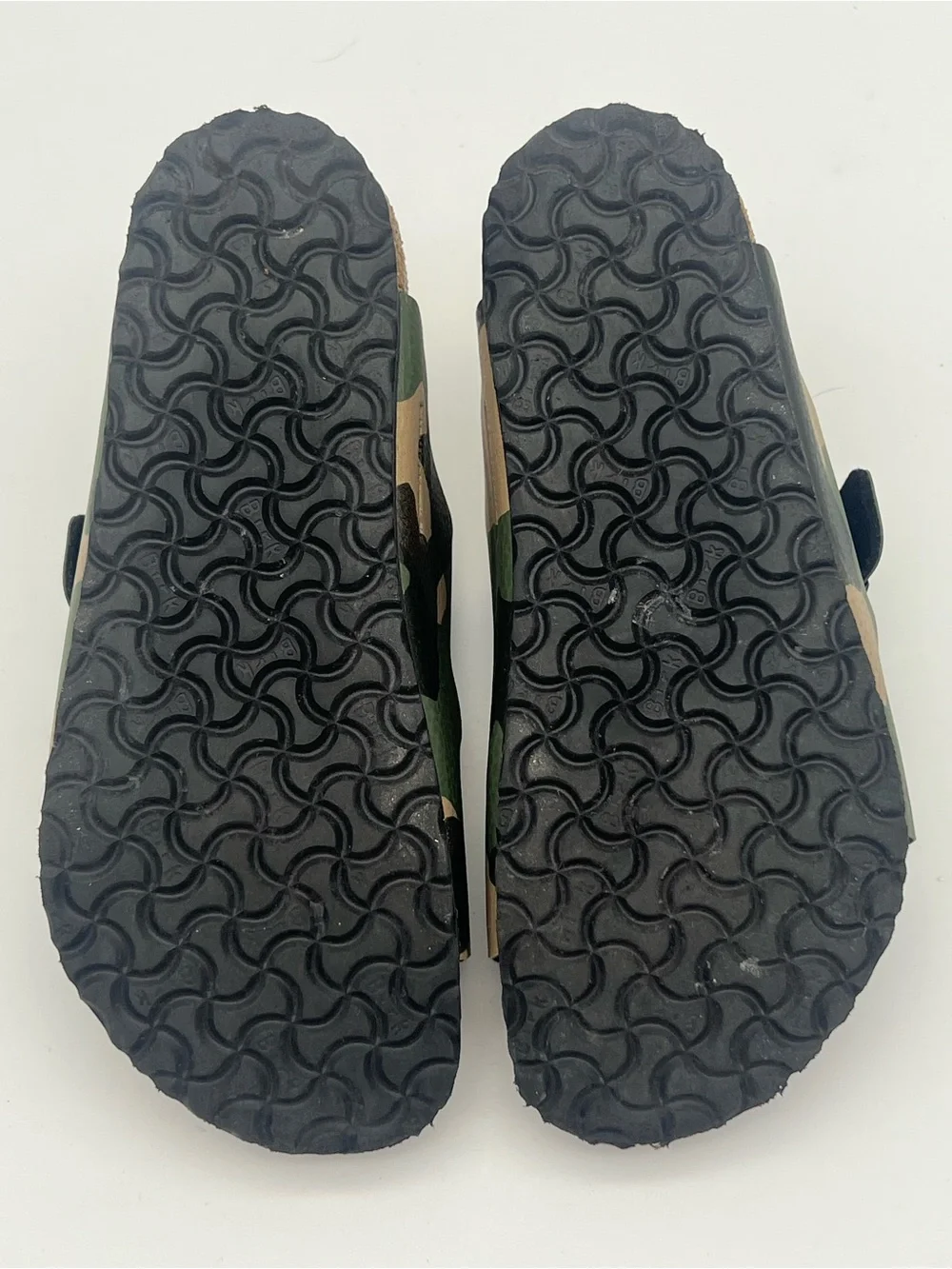 Birkenstock Arizona slides sandals kids size 1 eu 32 camouflage strap shoes - Picture 6 of 8